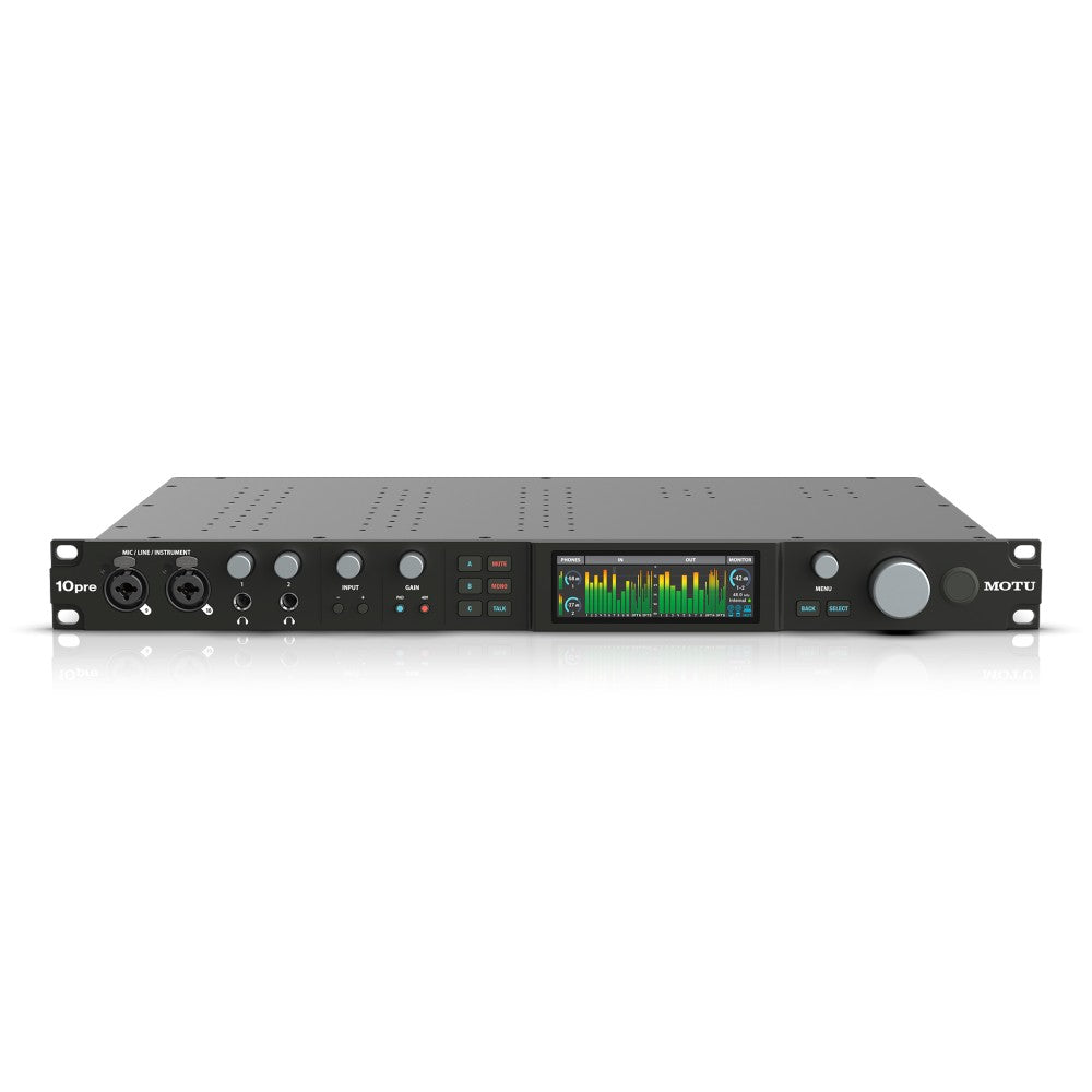 MOTU INTERFACE 10PRE (THUNDERBOLT 4/USB-C/AVB)