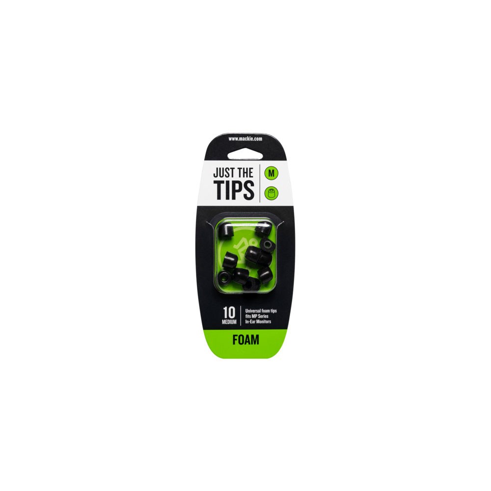 MACKIE MP SERIES MEDIUM FOAM BLACK TIPS KIT