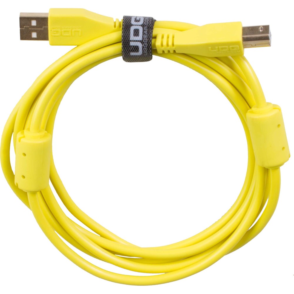 UDG GEAR U95002YL - ULTIMATE AUDIO CABLE USB 2.0 A-B YELLOW STRAIGHT 2M