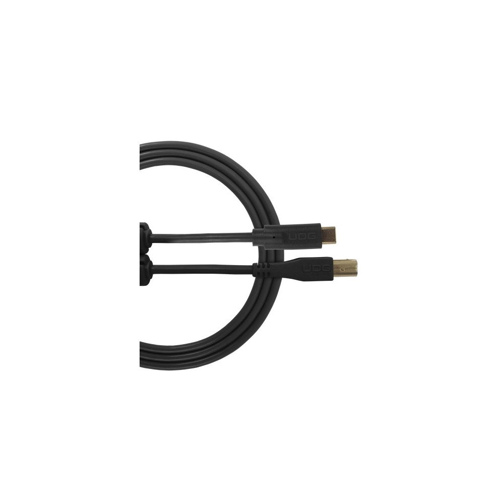 UDG GEAR U96001BL - ULTIMATE AUDIO CABLE USB 2.0 C-B BLACK STRAIGHT 1,5M
