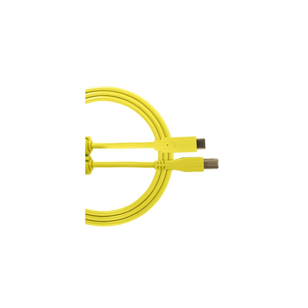 UDG GEAR U96001YL - ULTIMATE AUDIO CABLE USB 2.0 C-B YELLOW STRAIGHT 1 ,5M