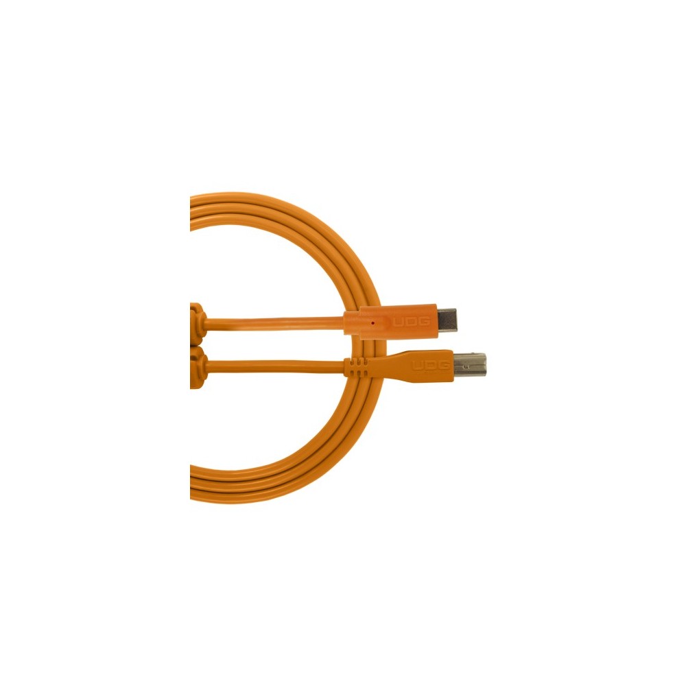 UDG GEAR U96001OR - ULTIMATE AUDIO CABLE USB 2.0 C-B ORANGE STRAIGHT 1.5M