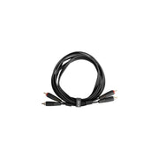 UDG GEAR U97001BL - ULTIMATE AUDIO CABLE SET RCA-RCA STRAIGHT BLACK