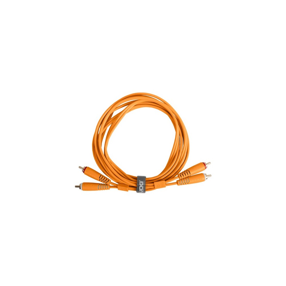 UDG GEAR U97001OR - ULTIMATE AUDIO CABLE SET RCA-RCA STRAIGHT ORANGE