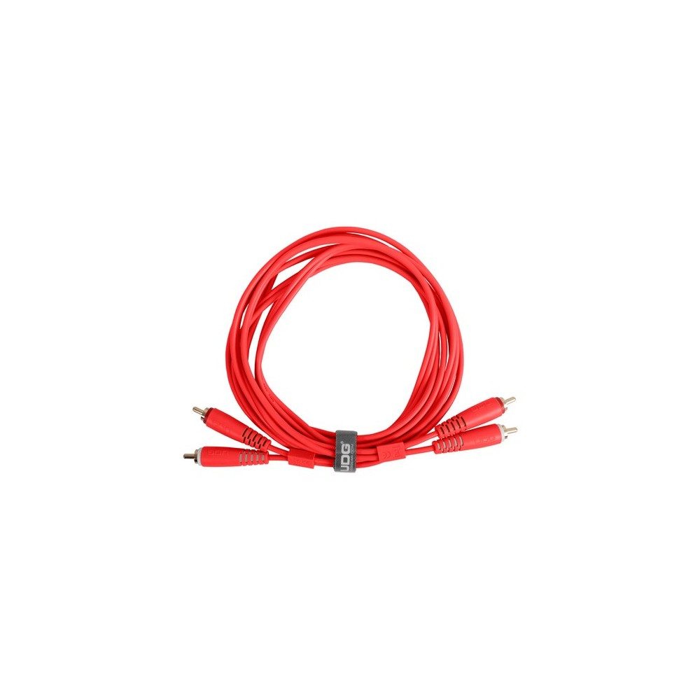 UDG GEAR U97001RD - ULTIMATE AUDIO CABLE SET RCA-RCA STRAIGHT RED