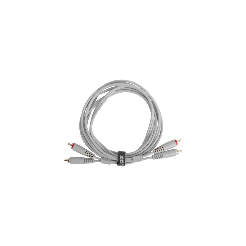 UDG GEAR U97001WH - ULTIMATE AUDIO CABLE SET RCA-RCA STRAIGHT WHITE