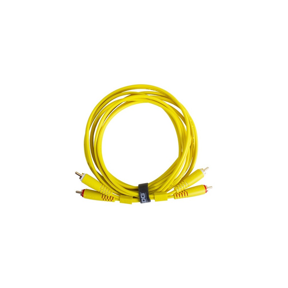 UDG GEAR U97001YL - ULTIMATE AUDIO CABLE SET RCA-RCA STRAIGHT YELLOW