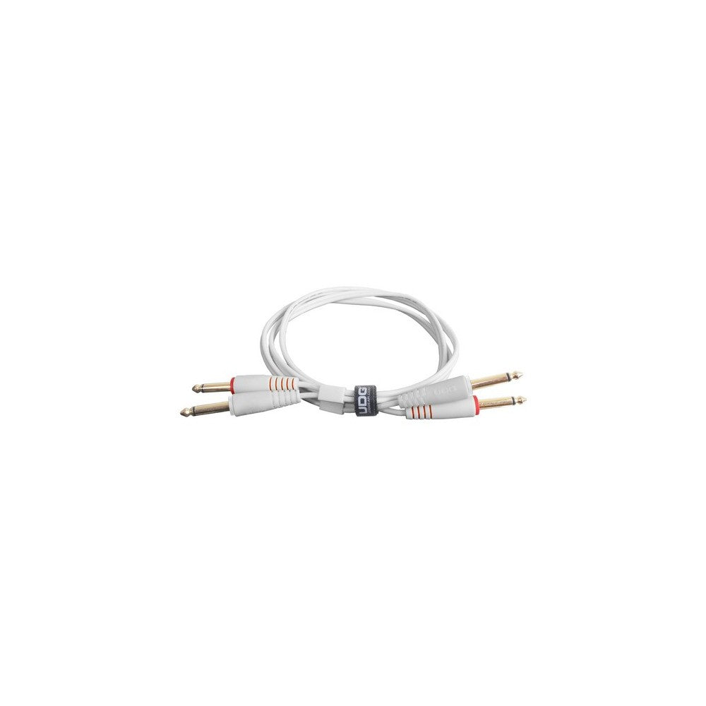 UDG GEAR U97002WH - ULTIMATE AUDIO CABLE SET JACK - JACK STRAIGHT WHITE