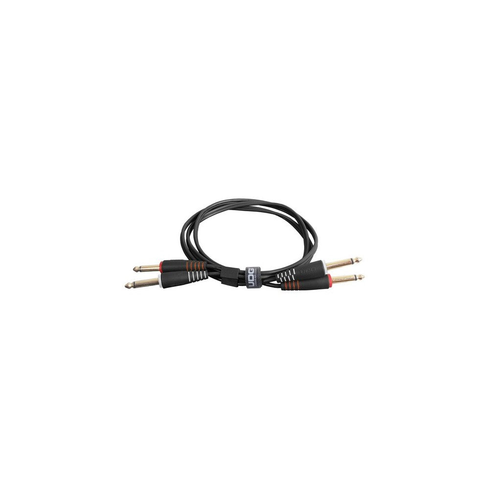 UDG GEAR U97004BL - ULTIMATE AUDIO CABLE SET JACK - JACK STRAIGHT BLACK