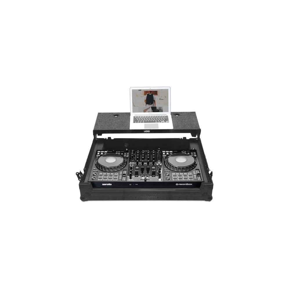 UDG GEAR U91088BL - ULTIMATE FLIGHT CASE PIONEER DDJ-FLX10 BLACK PLUS (L&W)