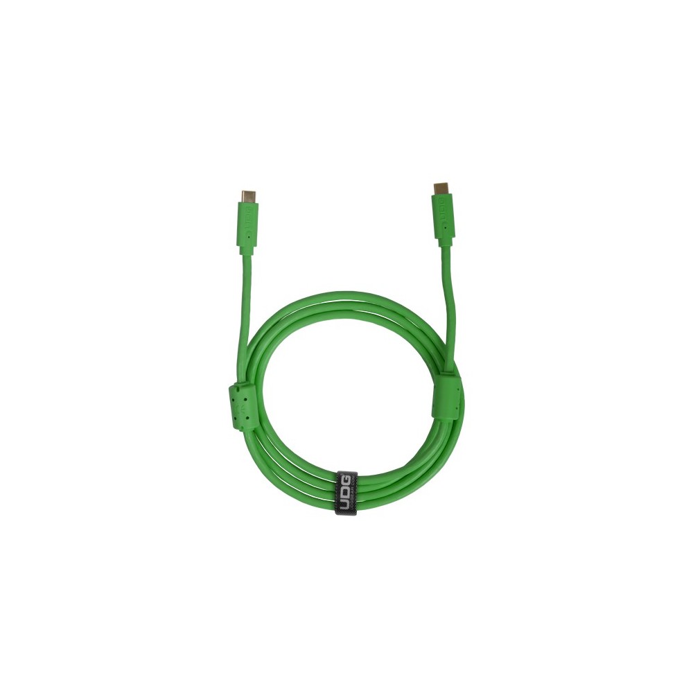 UDG GEAR U99001GR - UDG ULTIMATE AUDIO CABLE USB 3.2 C-C GREEN STRAIGHT 1,5M