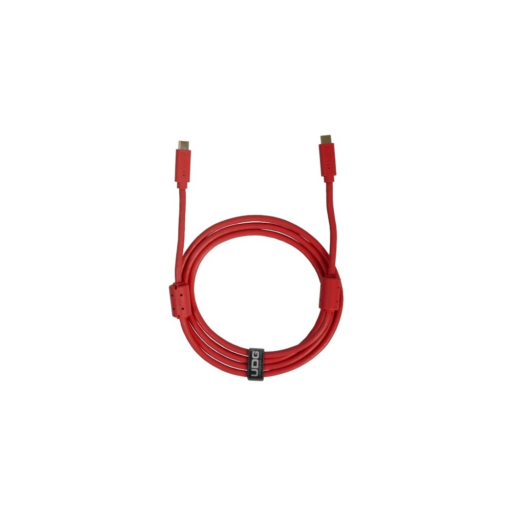 UDG GEAR U99001RD - UDG ULTIMATE AUDIO CABLE USB 3.2 C-C RED STRAIGHT 1,5M