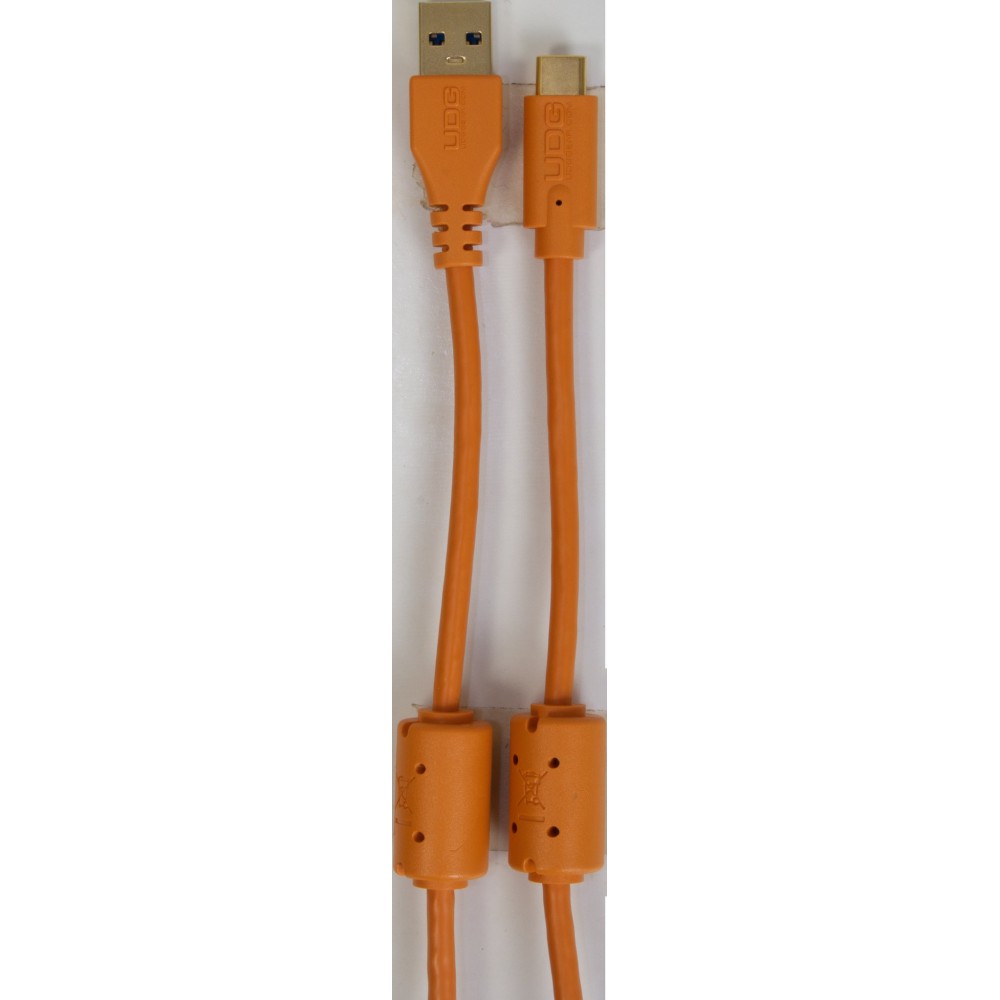 UDG GEAR U98001OR - ULTIMATE AUDIO CABLE USB 3.0 C-A ORANGE STRAIGHT 1,5M