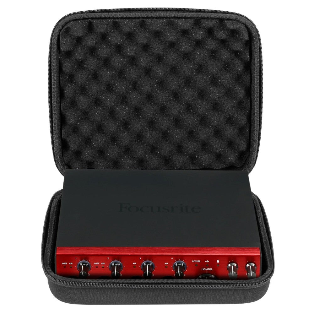 UDG GEAR U8507BL - CREATOR FOCUSRITE SCARLETT 2I2/4I4+4PRE/2PRE HARDCASE BLACK