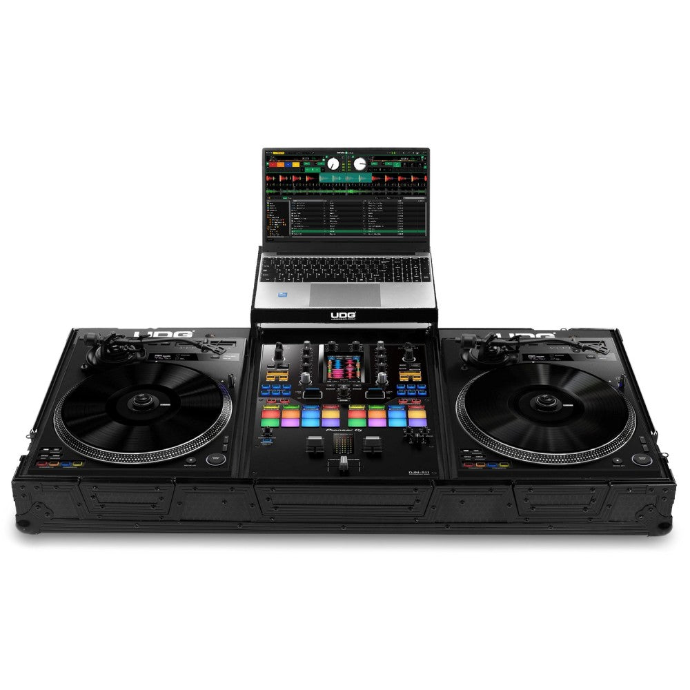 UDG GEAR U91098BL - ULTIMATE FLIGHT CASE SET PIONEER PLX-CRSS12+10/12" MIXER PLUS"