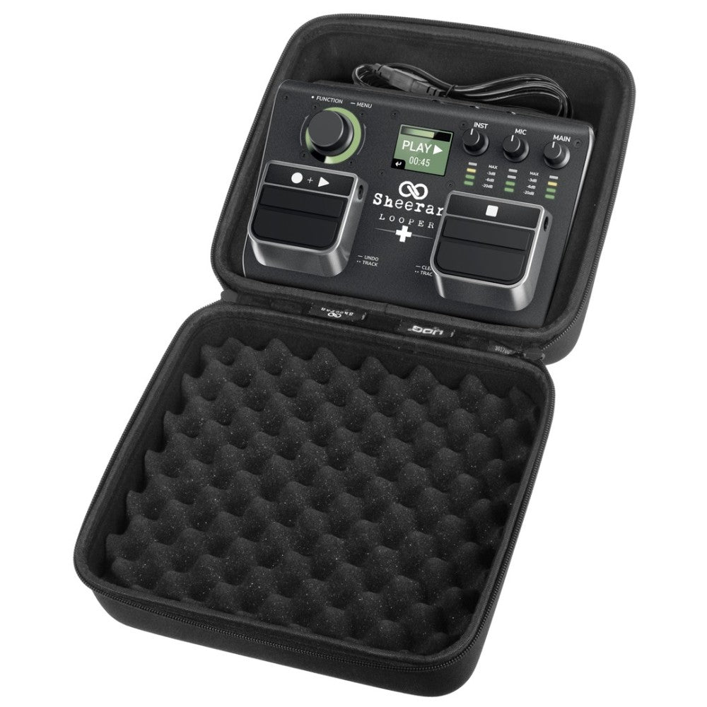 UDG GEAR UB0018494BL CR SHEERAN LOOPER + HARDCASE BLACK