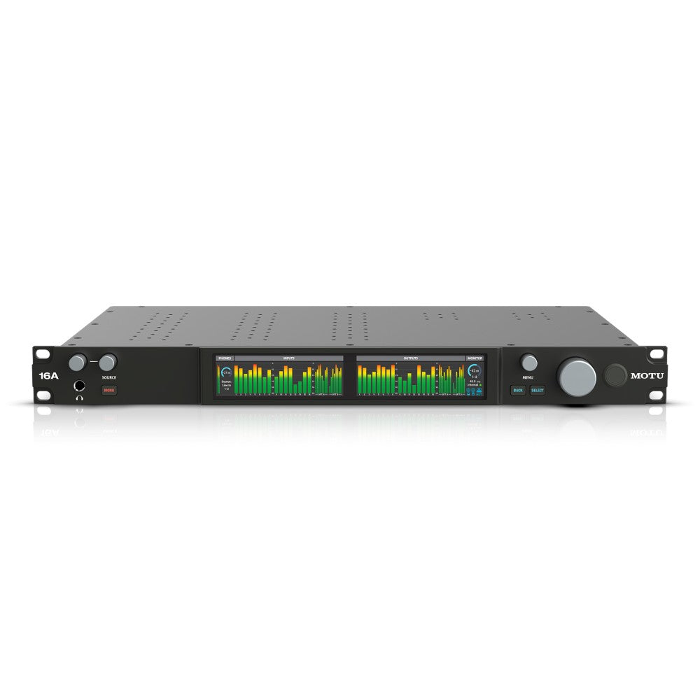 MOTU INTERFACE AVB 16A 2025 (THUNDERBOLT 4/USB-C/AVB)