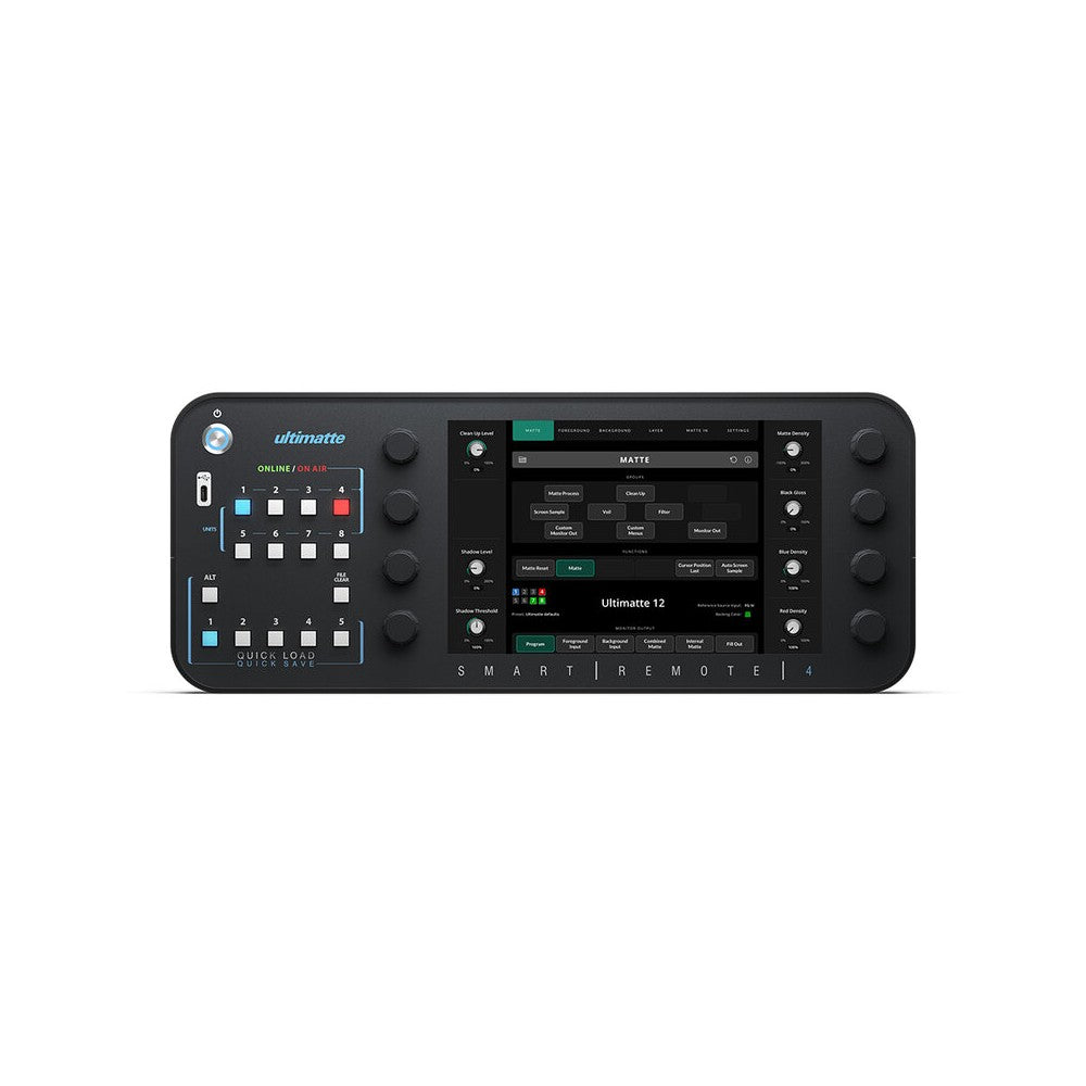 Blackmagic Design Professional hardware controller that manages up to eight Ultimatte 12 units via Ethernet, 10.1" touchscreen,