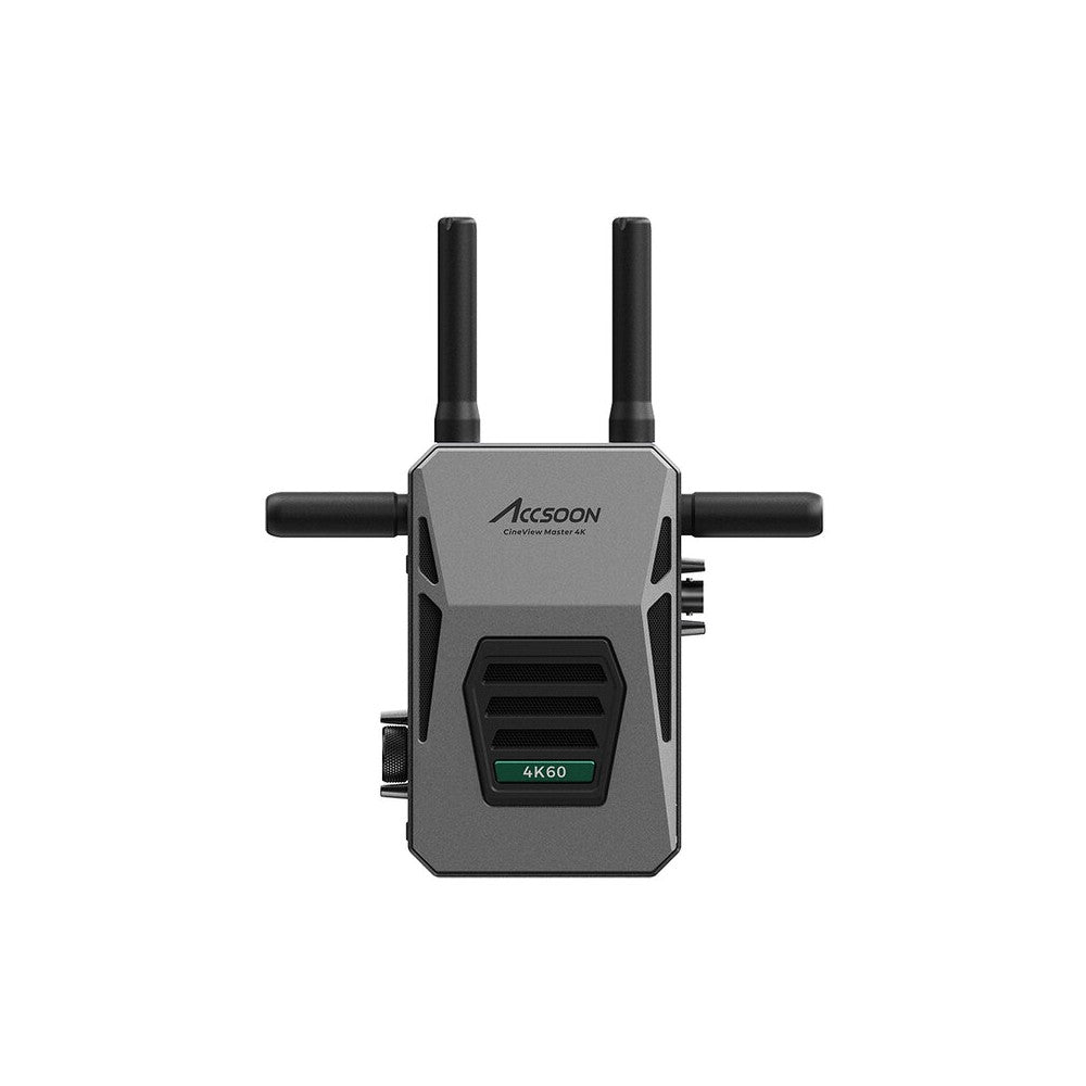 ACCSOON Wireless AV transmission system, 4K 60 fps, 350 m range, less than 60 ms latency, Dual-Band + DFS technology