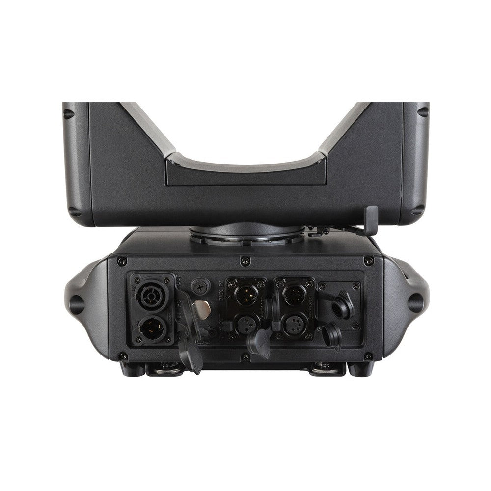 Briteq Powerful 100 W IP65 laser source moving head, ultra‑tight / high‑impact 0.5° beam, fast 16‑bit movements, CMY color mixin