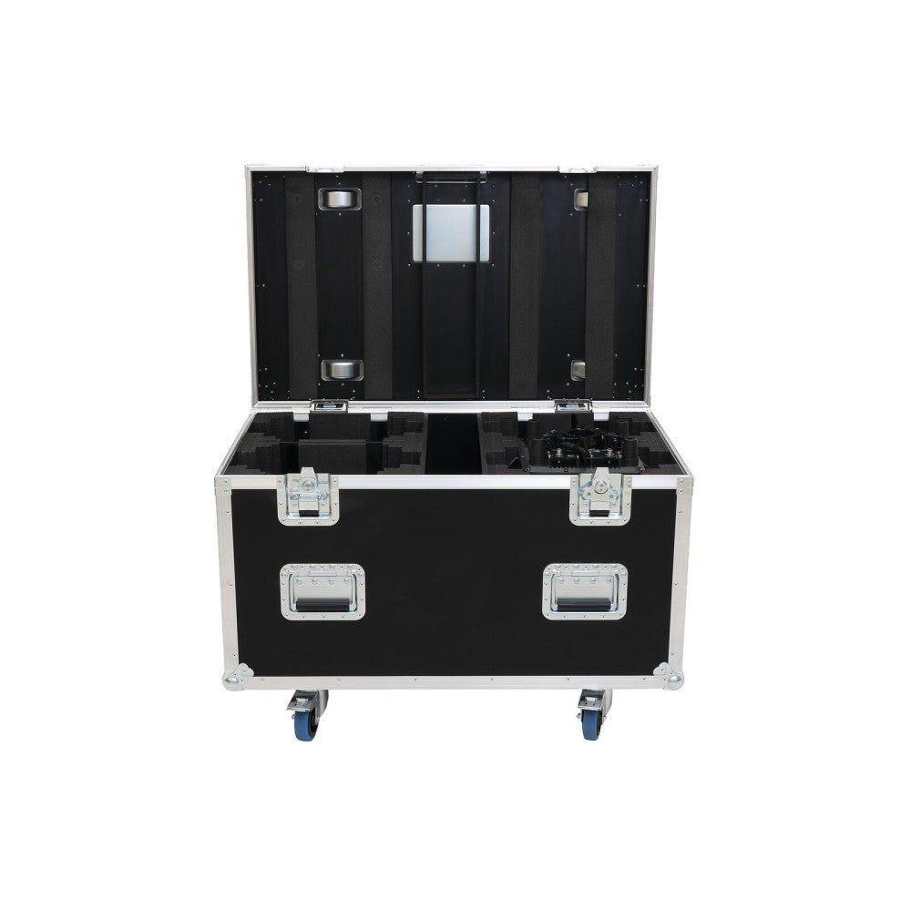 ROADINGER Flightcase HIGHLINE 4x LED IP TMH-H420 WASH
