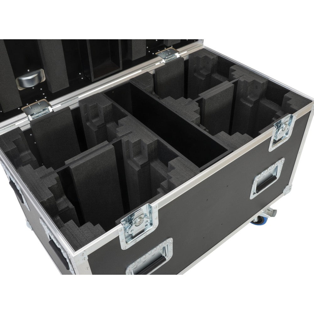 ROADINGER Flightcase HIGHLINE 4x LED IP TMH-H420 WASH