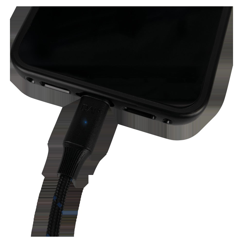DAP FL115 - USB-C to 2 Galvanically Isolated XLR/M 3P 0.75 m 384 kHz / 32 bit - protezione integrata - rivestimento intrecciato