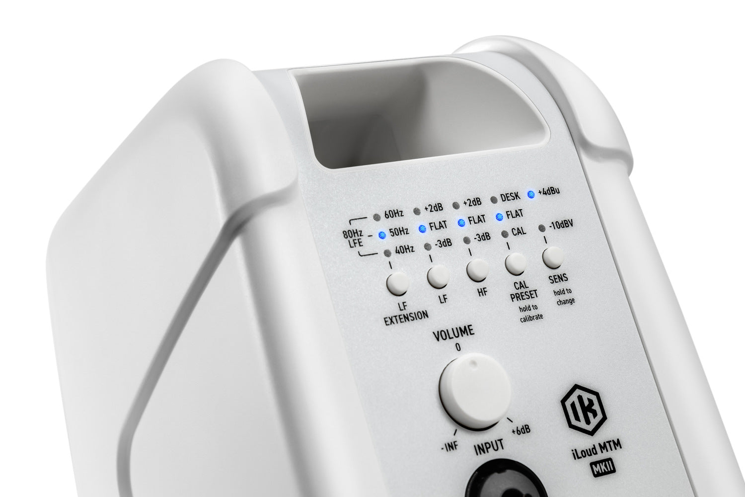 IK MULTIMEDIA iLoud MTM MKII WHITE - monitor da studio (singolo) - Bianco