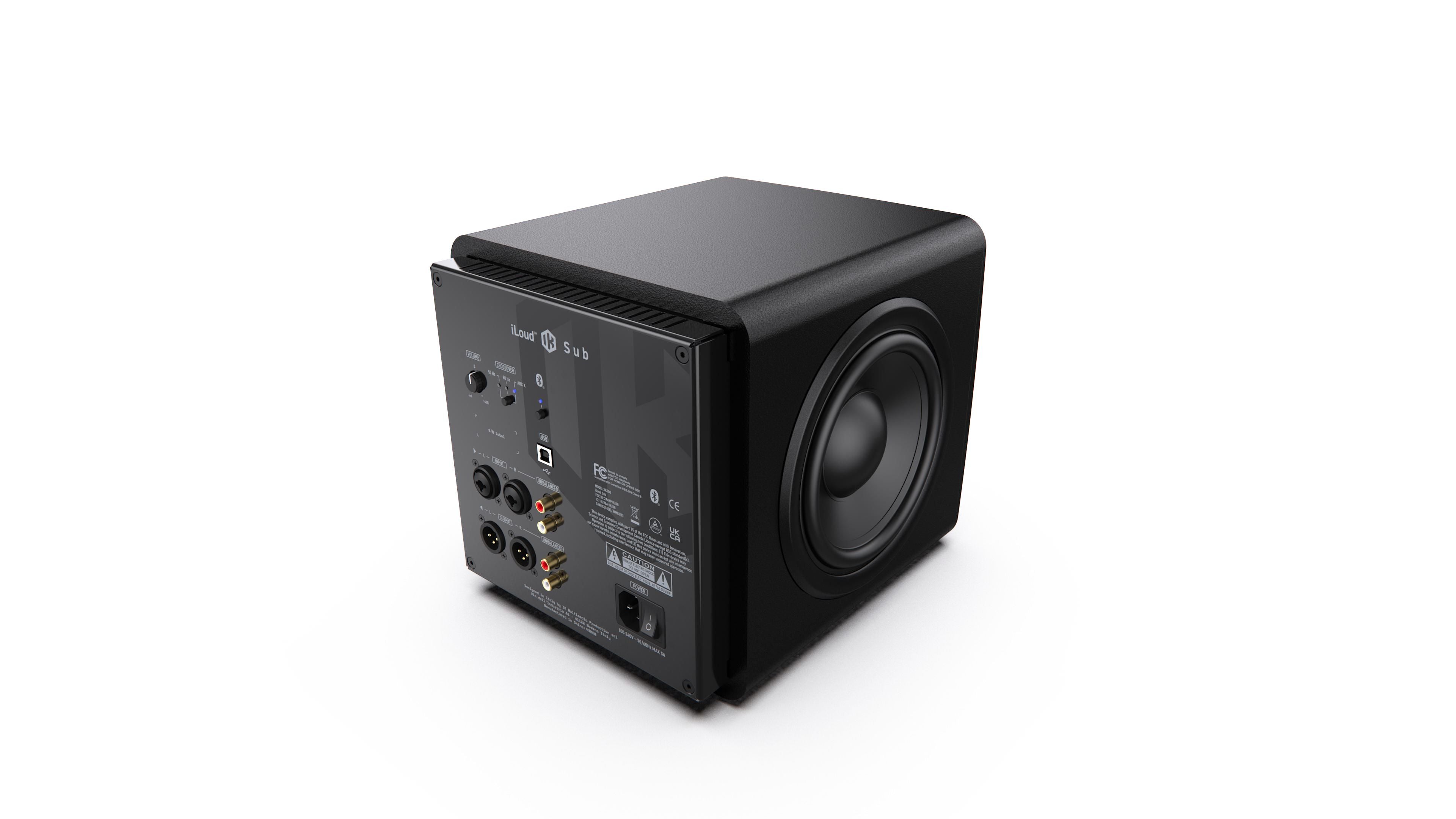 IK MULTIMEDIA iLoud SUB - Subwoofer compatto con sistema ARC Correction integrato