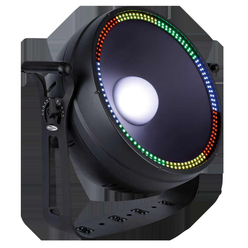 SHOWTEC Lumina Sola 500 W RGBAL LED blinder con effetto anello LED RGB
