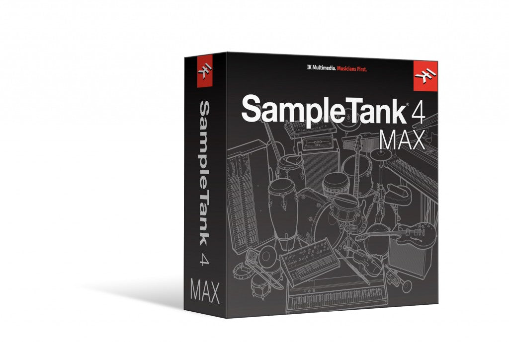 IK MULTIMEDIA SampleTank 4 MAX Upgrade - aggiornamento campionatore virtuale per MAC e PC