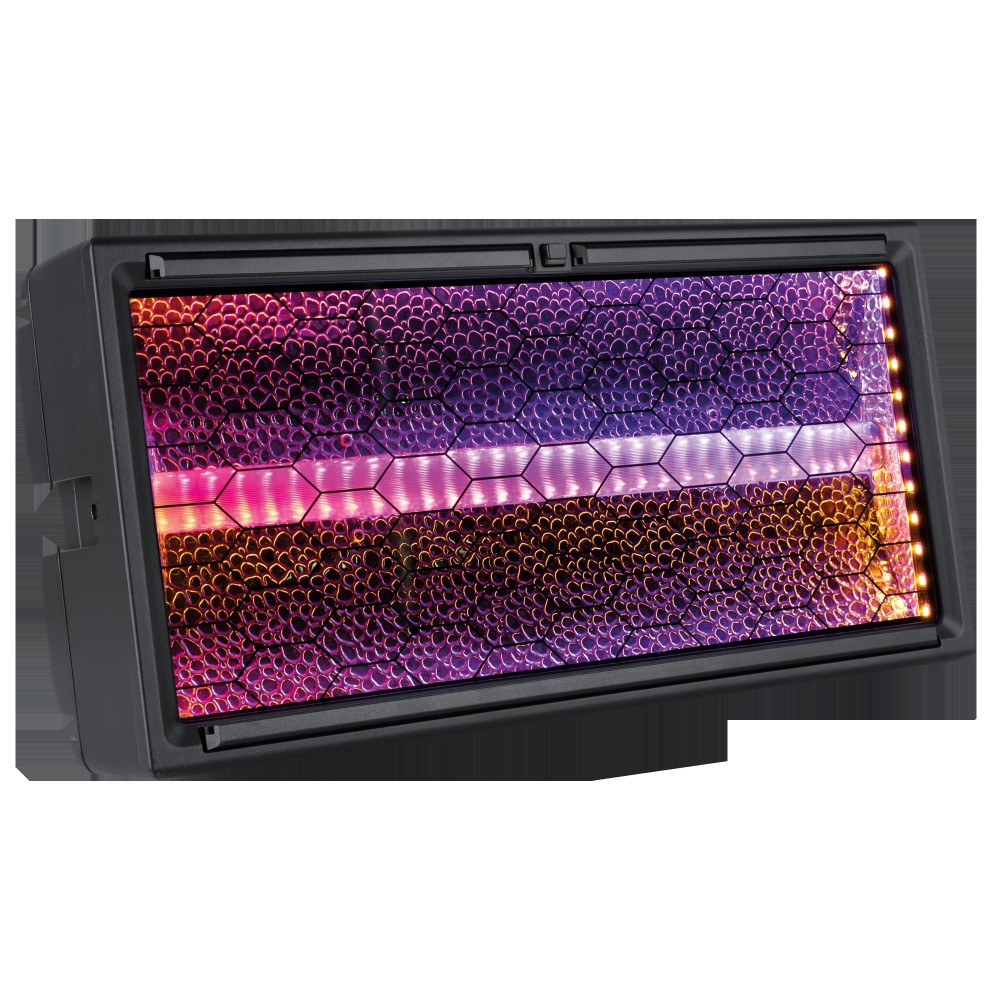SHOWTEC Titan Vintage FX Estrobo LED RGBWW de 80× 12W + LED RGB de 84× 1W