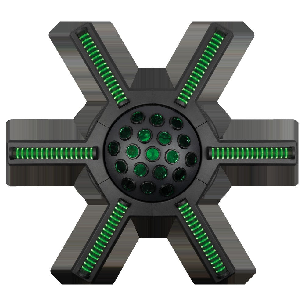 SHOWTEC Hurricane 320 Efecto moonflower RGBW con brazos giratorios