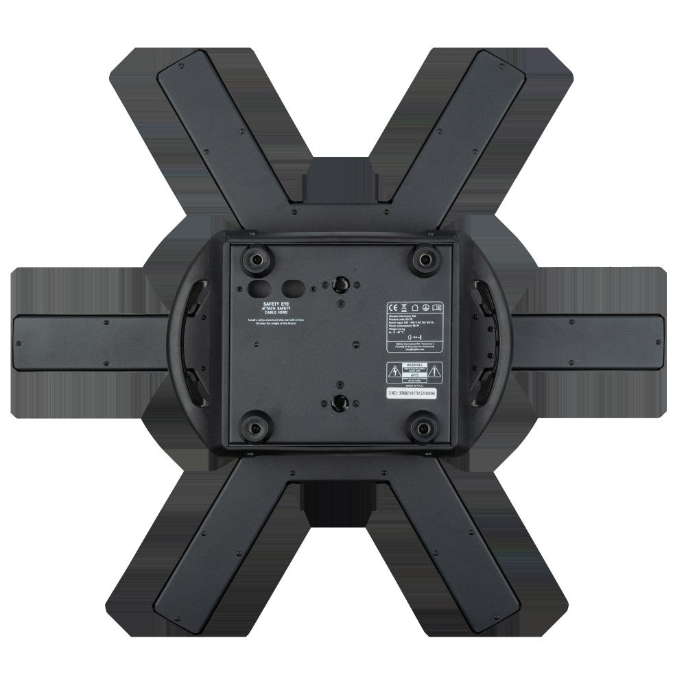 SHOWTEC Hurricane 320 Efecto moonflower RGBW con brazos giratorios