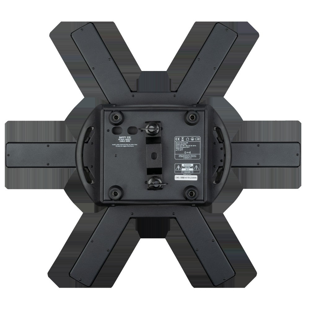 SHOWTEC Hurricane 320 Efecto moonflower RGBW con brazos giratorios