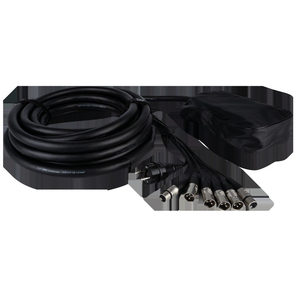 DAP CobraX 4.2 CombiSnake 15 M 15 m - 4 entradas/2 salidas + 16 A de alimentación multiconductor