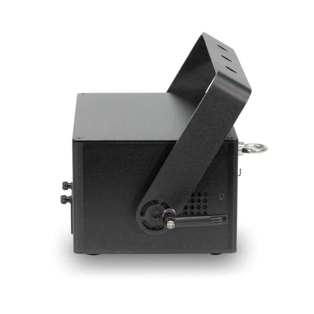 Sistema láser analógico RGB de 2500 mW de Laserworld con escáneres de 25 kpps, modos de control ILDA/DMX/sound-to-light, haz nítido de 5 mm / 1,2 mr.