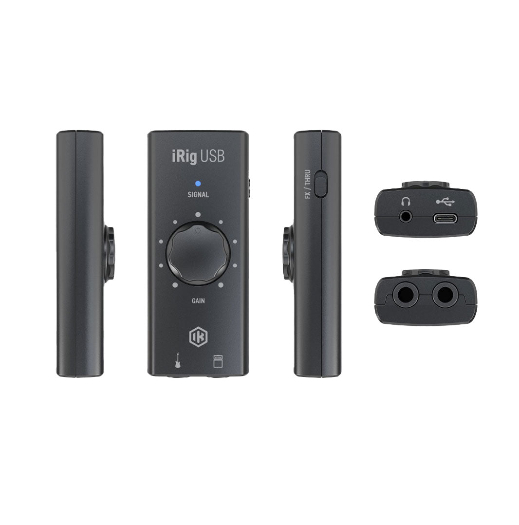 IK MULTIMEDIA iRig USB - Interfaccia audio universale per chitarra/basso - PC e MAC