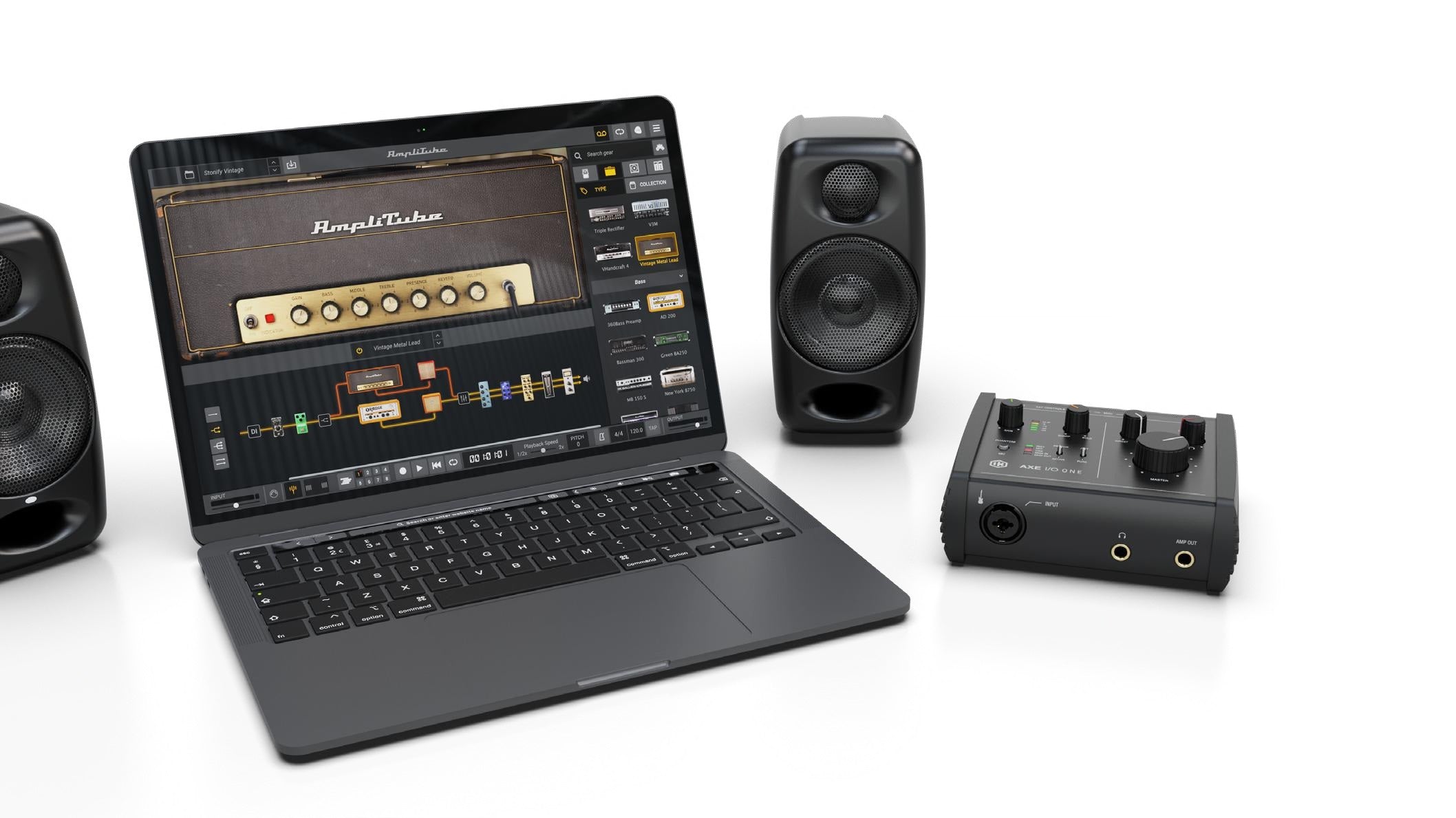 IK MULTIMEDIA AXE I/O ONE - Scheda audio USB per chitarra/basso