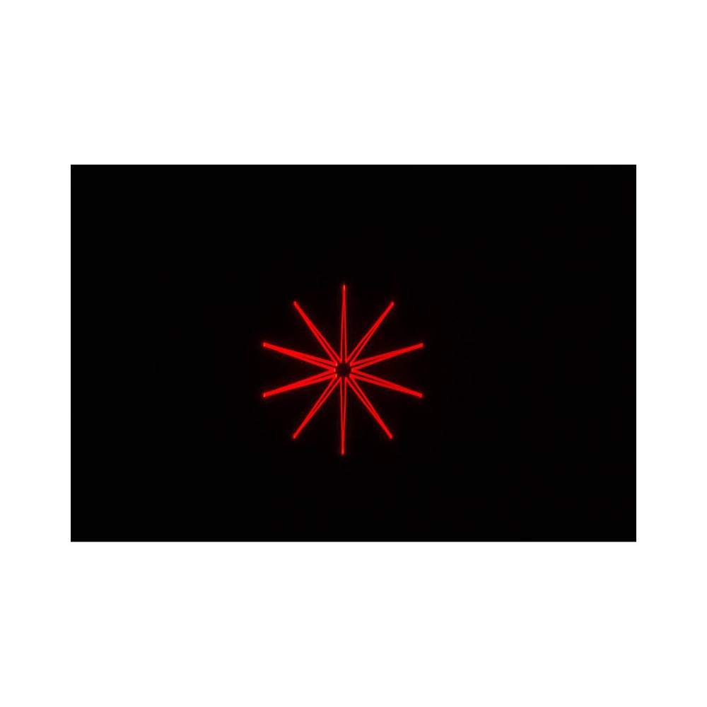 Sistema láser analógico RGB de 2500 mW de Laserworld con escáneres de 25 kpps, modos de control ILDA/DMX/sound-to-light, haz nítido de 5 mm / 1,2 mr.