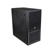 JB Systems Dual‑8" active subwoofer with 300 W RMS Class‑D amplification stage, built‑in DSP, lightweight plywood cabinet