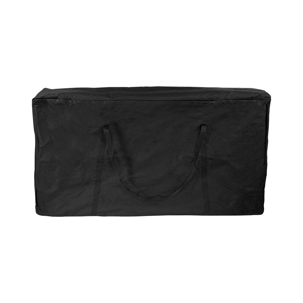 BoomTone DJ Portable 4-panel DJ facade with black and white lycra covers, tool-free assembly, carry bag included