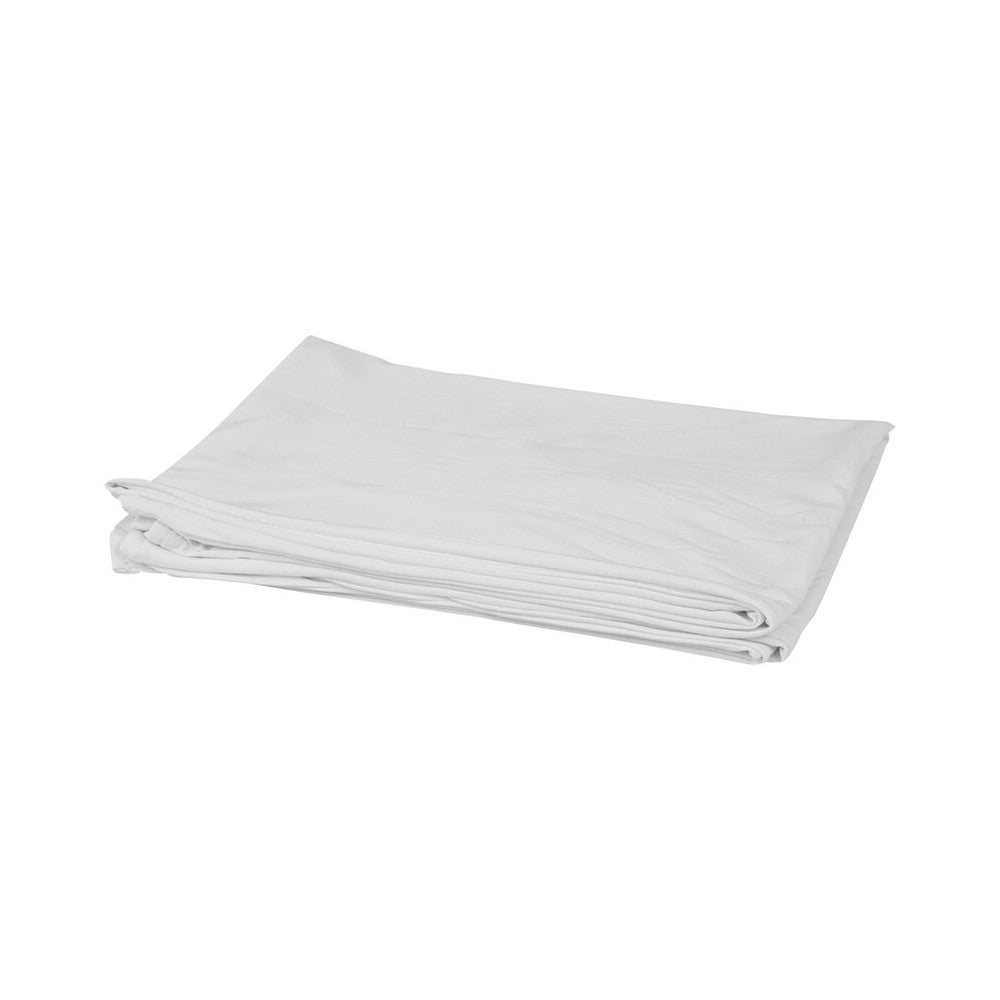 BoomTone DJ Portable 4-panel DJ facade with black and white lycra covers, tool-free assembly, carry bag included