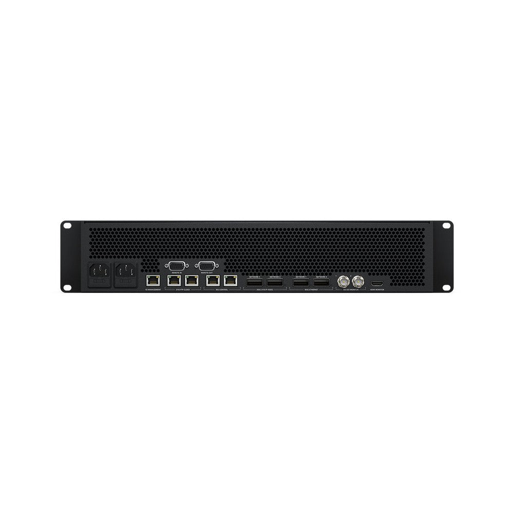 Grabador 100G SMPTE-2110 de Blackmagic Design para la captura ISO simultánea de hasta ocho transmisiones ProRes, codificación en tiempo real