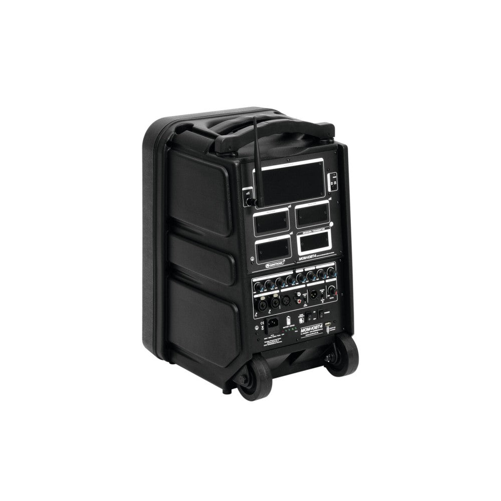 OMNITRONIC Set PA MOM-10BT4 + Reproductor de CD + DAD