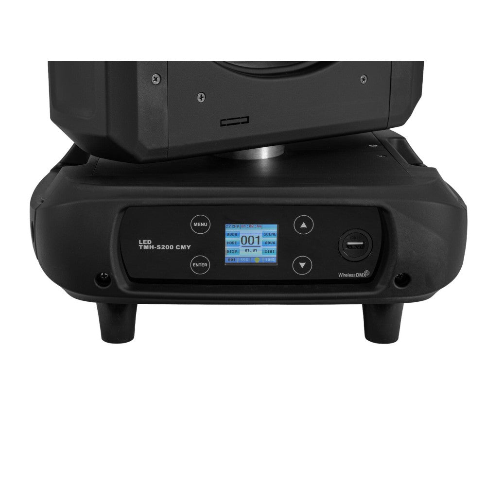 EUROLITE LED TMH-S200 CMY Cabeza móvil Beam/Spot/Wash