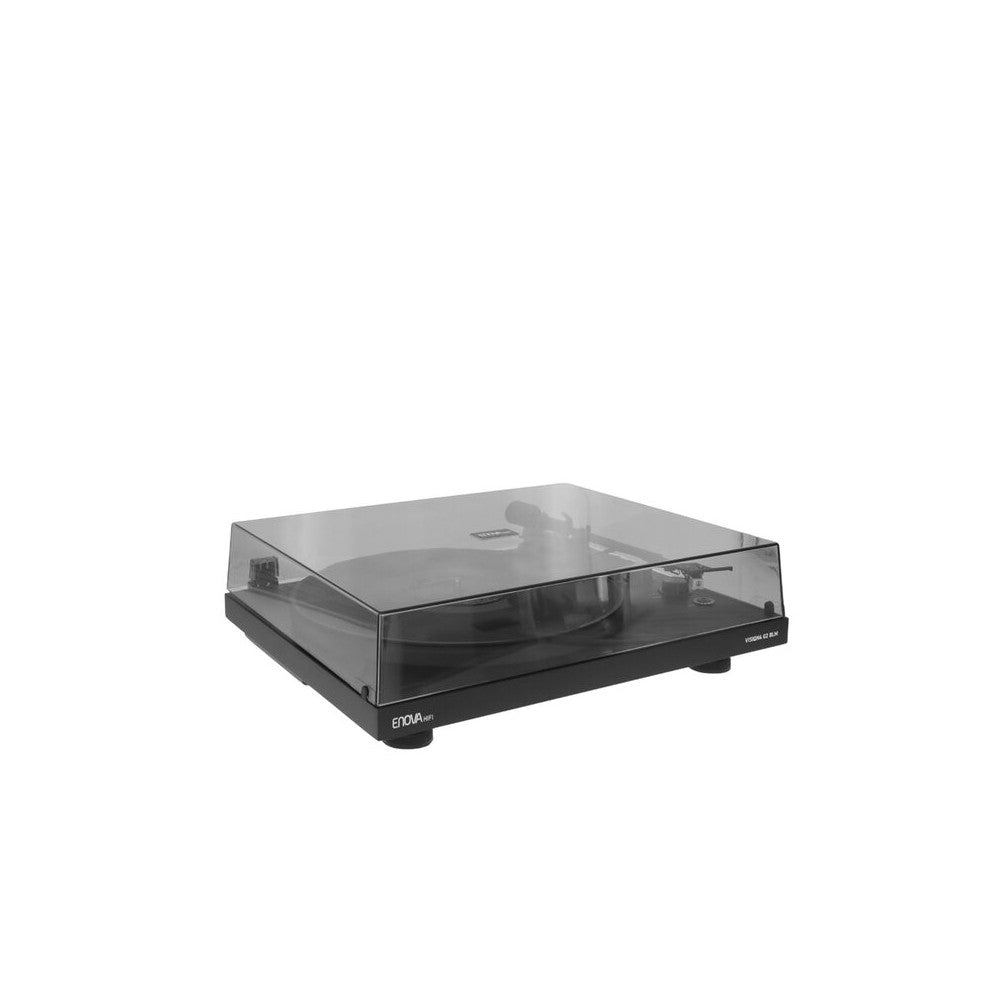 Enova Hifi Tocadiscos Hi-Fi con transmisión por correa, Bluetooth y USB, preamplificador RIAA integrado, cartucho Audio Technica AT3600L, ma