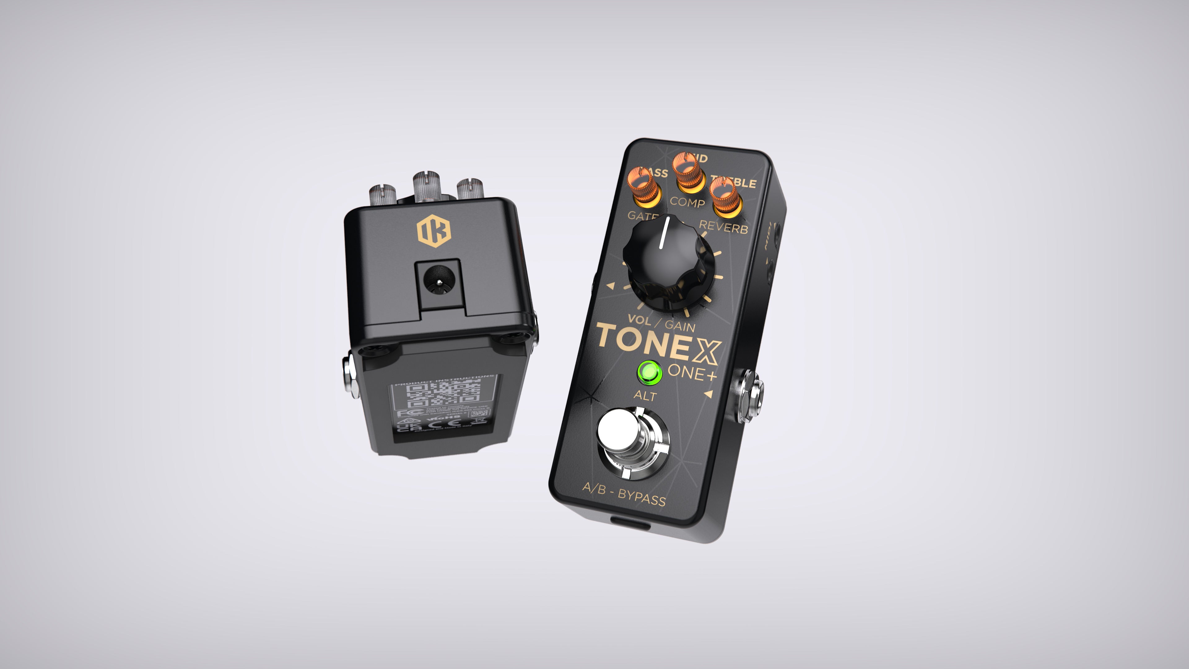 IK MULTIMEDIA TONEX ONE+ PEDAL - Modeling Pedal per chitarra e basso MIDI+Bluetooth®