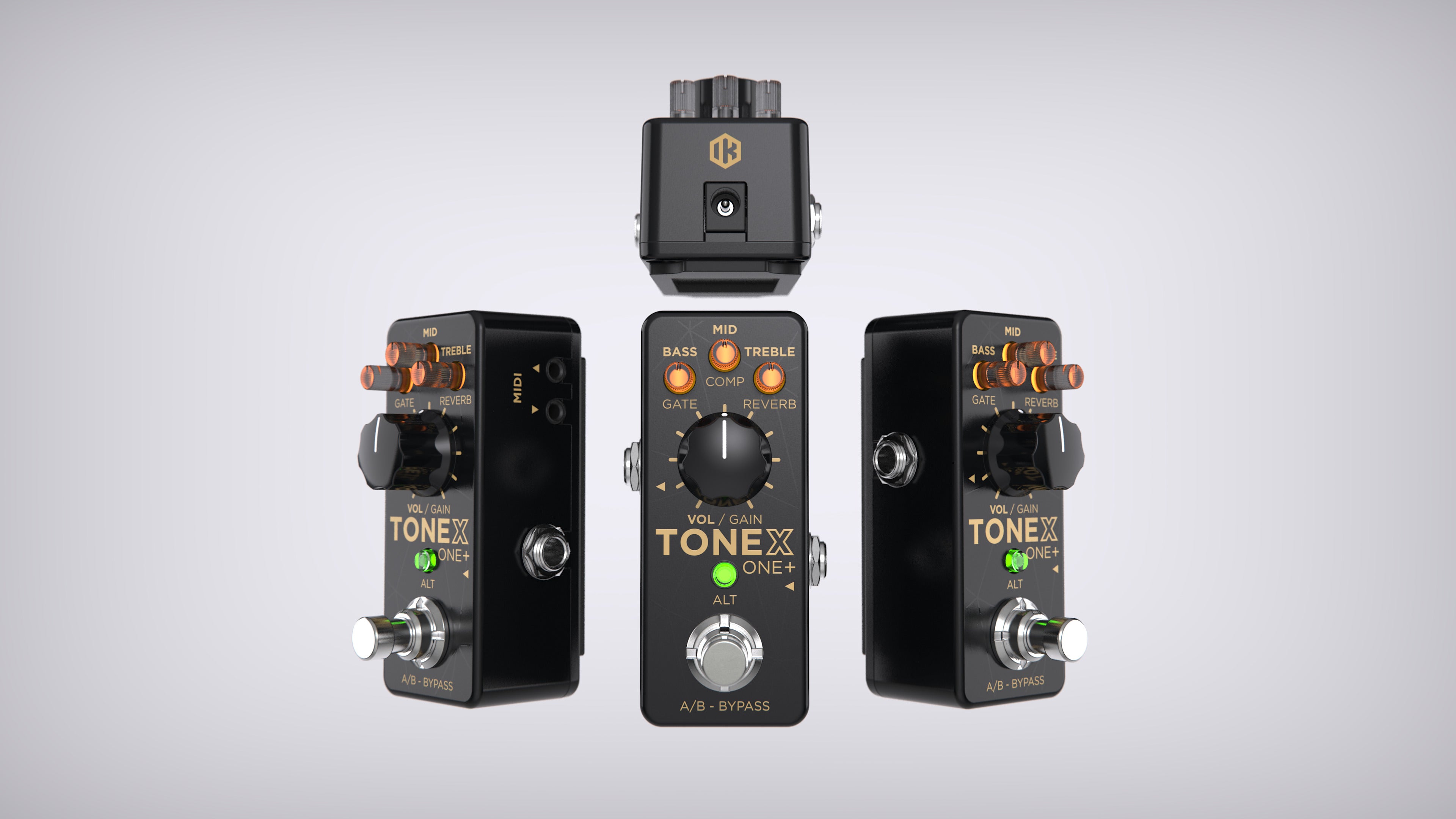 IK MULTIMEDIA TONEX ONE+ PEDAL - Modeling Pedal per chitarra e basso MIDI+Bluetooth®