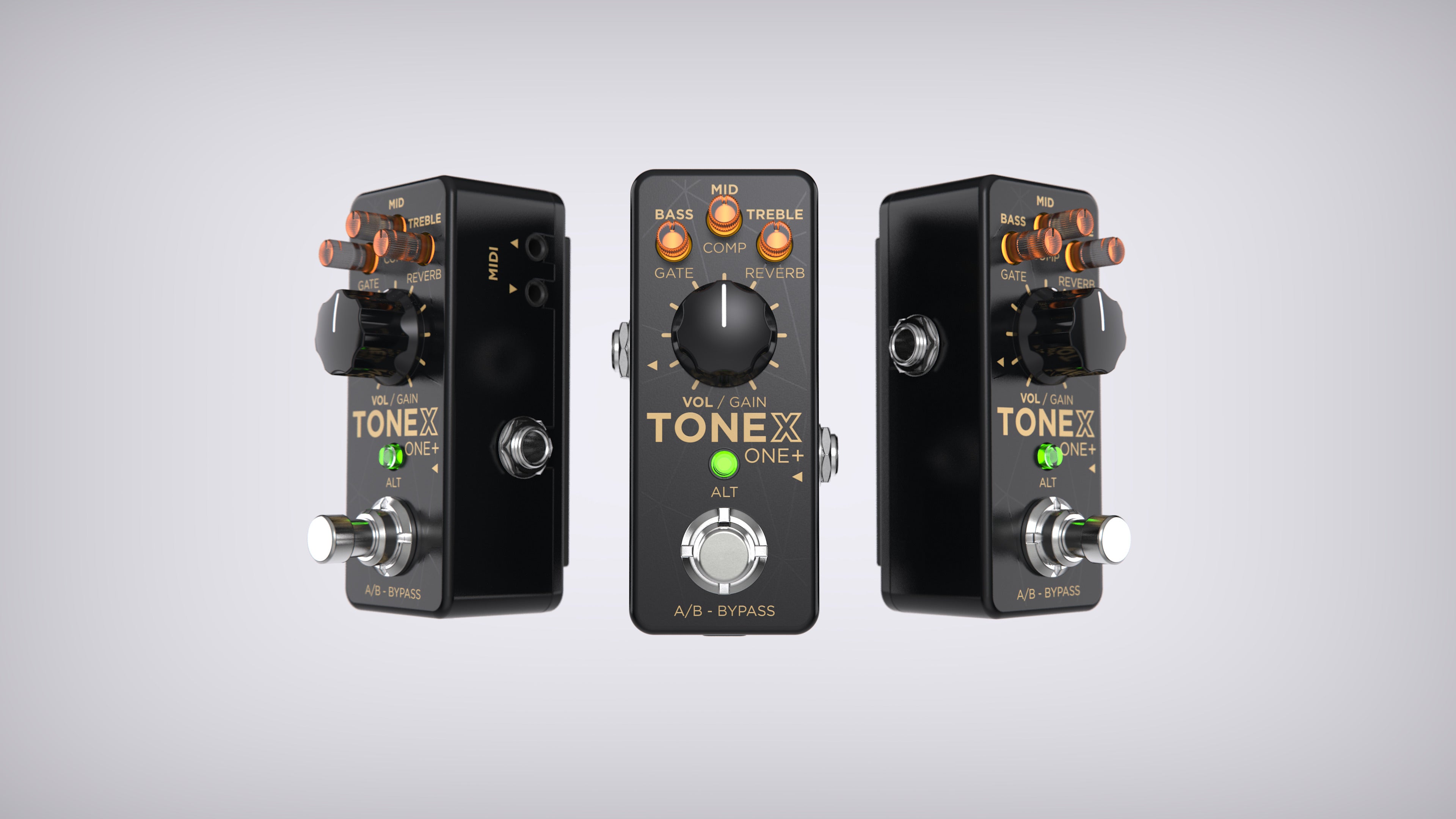 IK MULTIMEDIA TONEX ONE+ PEDAL - Modeling Pedal per chitarra e basso MIDI+Bluetooth®